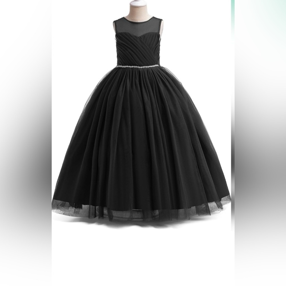 GLAMULICE Girl's Formal Pagent Wedding Dress